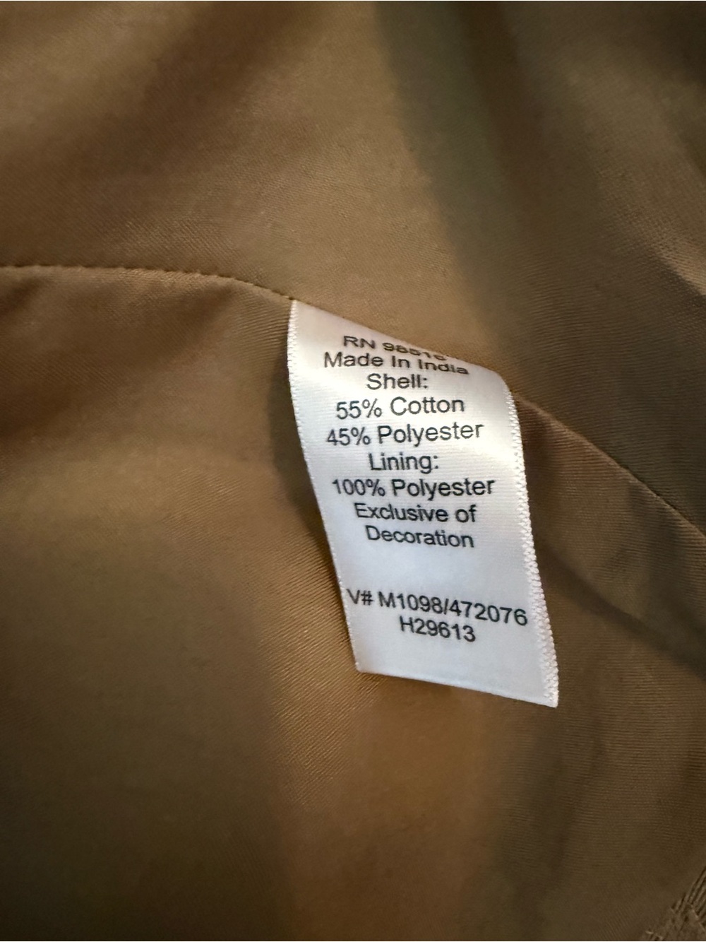 Coldwater Creek Bronze Embroidered Mandarin-Style Jacket - Picture 6 of 8